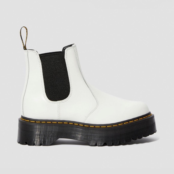 2976 SMOOTH LEATHER PLATFORM CHELSEA BOOTS - Picture 4 of 6